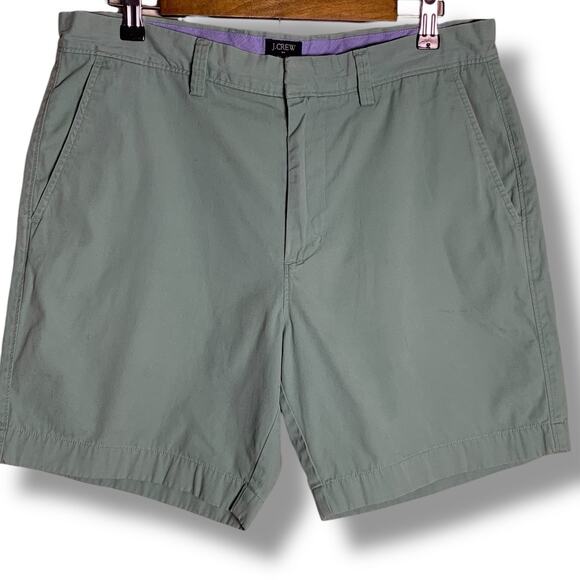 J. Crew Other - J.Crew Reade Shorts Men's Size 33 Classic Crisp Green 7 Inch Weekend Getaways